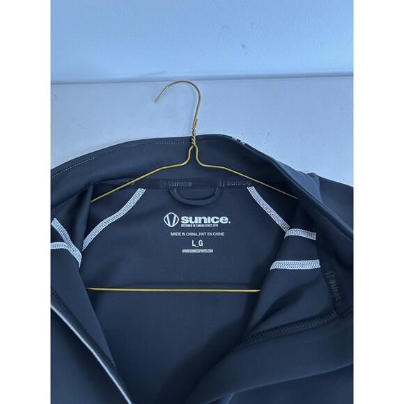 Sunice Women's Pullovwer 1/4 Zip Layer Technical SPF Black Sport Megan Black LG - Picture 5 of 10